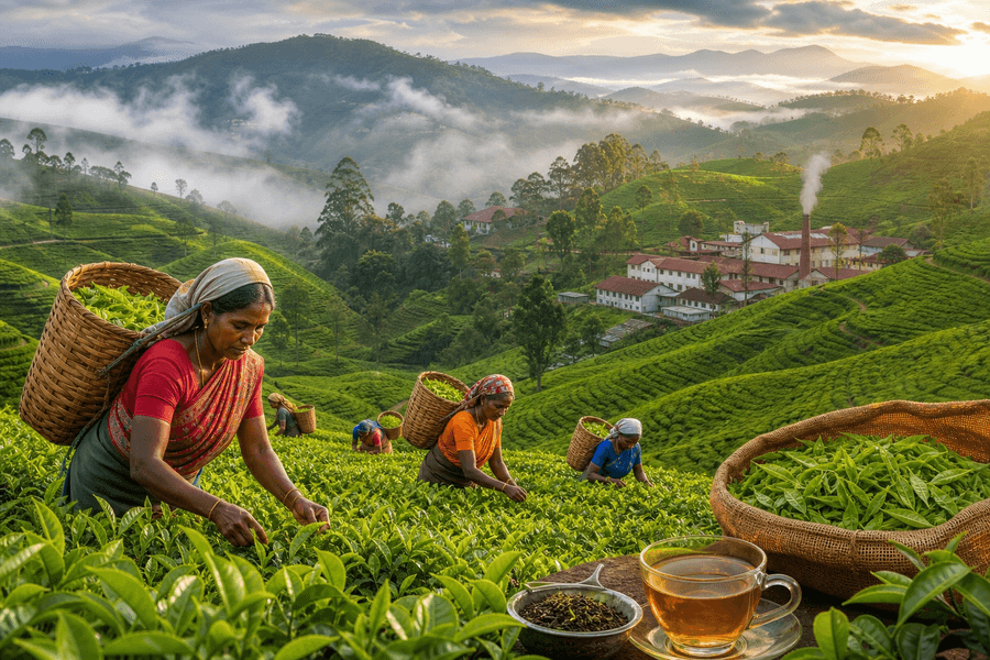 Visit a tea plantation and Factory 