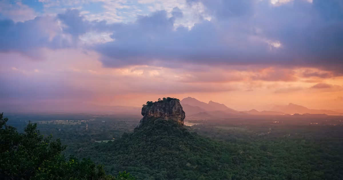 Sunset at Pidurangala
